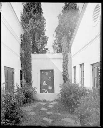 Mural, Polytechnic Elementary School, 1030 East California, Pasadena. May 7, 1939