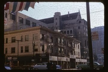 Old building at 6th and Hope Streets