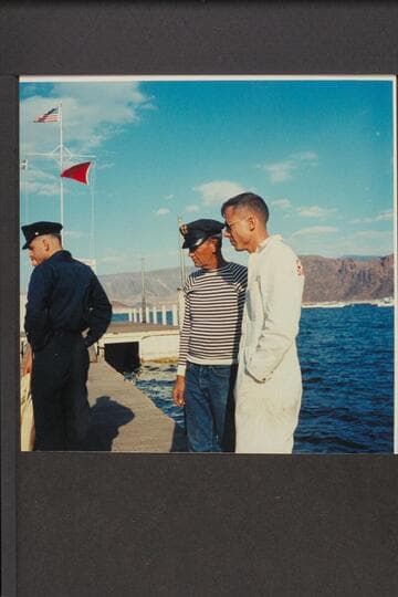 Jim Jordan and Bill Austin. Boulder City Boat Dock