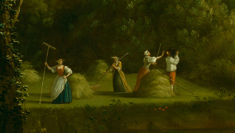 Detail 1, The Montagu Family at Sandleford Priory (Berkshire).